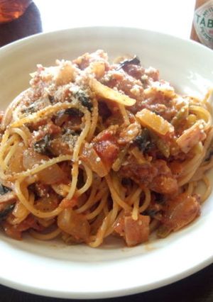 野菜たっぷり♡ナポリタン風パスタ♪-レシピのメイン写真