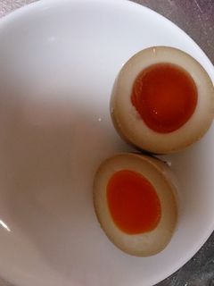 味玉や半熟卵を上手に切る方法(^o^)v-レシピのメイン写真