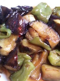 簡単♪茄子とピーマンの炒め煮-レシピのメイン写真