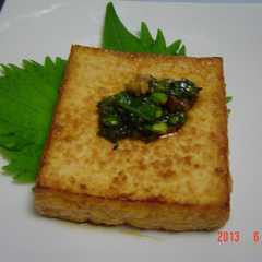 รูปของ めちゃうま！厚揚げステーキ