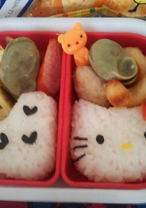 キティーちゃん弁当一口サイズ-レシピのメイン写真