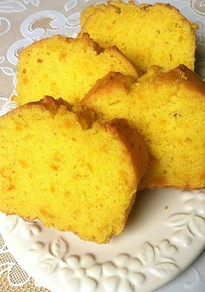ボウルひとつで♪かぼちゃのパウンドケーキ-レシピのメイン写真