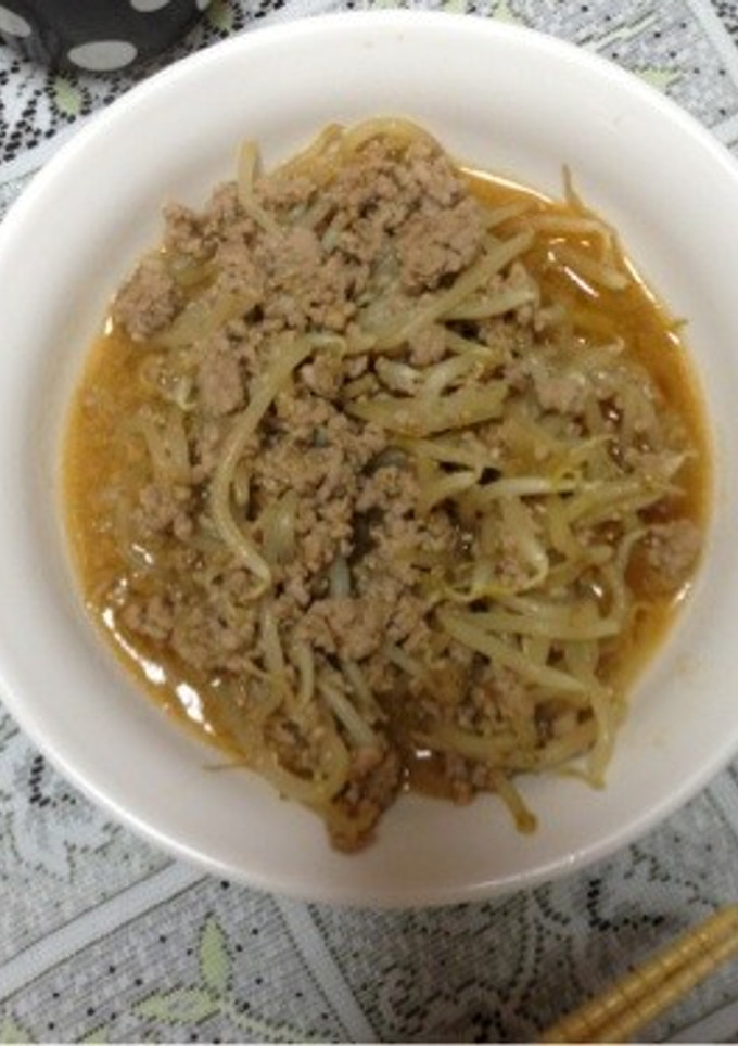 もやしの坦々風炒め煮-レシピのメイン写真
