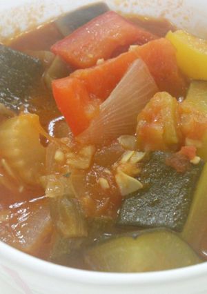 大量☆おとなの夏野菜ラタトゥイユ-レシピのメイン写真