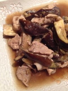 豚肉と茄子の生姜焼き-レシピのメイン写真