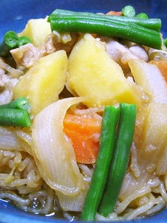 母の味♪我が家の♫糸コン入り肉じゃが-レシピのメイン写真