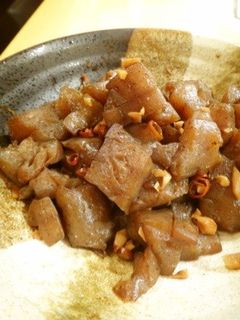 おつまみ28kcal!こんにゃくの炒め物-レシピのメイン写真