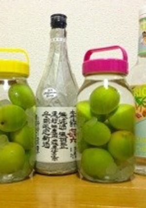 【簡単】梅漬けるだけの梅酒！3つの酒仕込-レシピのメイン写真