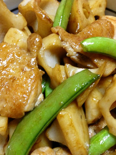 れんこんと鶏の照り煮-レシピのメイン写真