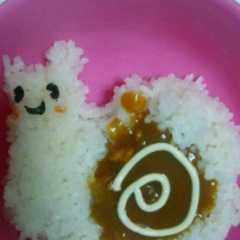 夏バテに！かたつむりカレー♪-レシピのメイン写真