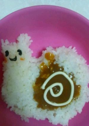 夏バテに！かたつむりカレー♪-レシピのメイン写真