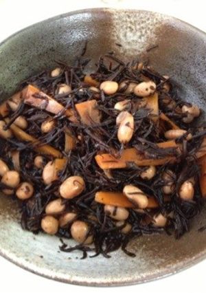 簡単！ひじきと大豆の煮物-レシピのメイン写真