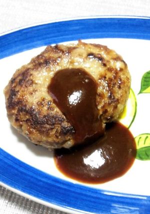食べてビックリ！ジューシーハンバーグ-レシピのメイン写真