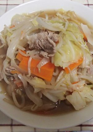 【簡単】野菜たっぷりラーメン-レシピのメイン写真