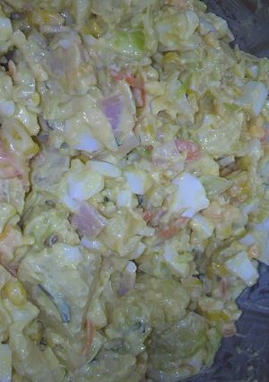 リメイクレシピ③残りコールスローで味付け-レシピのメイン写真