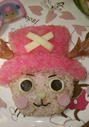 お誕生日に☆チョッパープレート☠-レシピのメイン写真