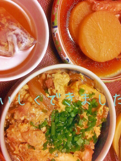 生海苔入り変わり親子丼-レシピのメイン写真