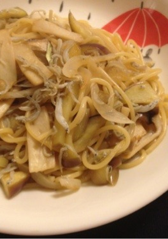 しらすがきめて☆なすの和風パスタ-レシピのメイン写真