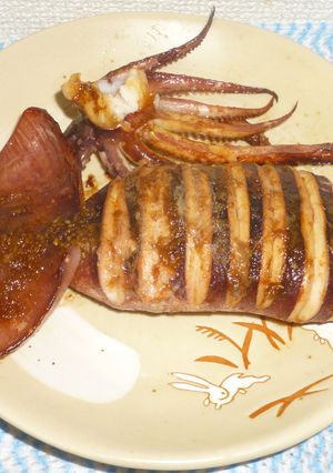 パパの焼きイカ（3）-レシピのメイン写真