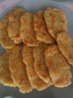 離乳食後期☆じゃがいも鮭豆腐おやき-レシピのメイン写真