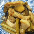 ごぼう&ナス&豚肉で南蛮風さっぱり炒め