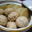 ふんわり・あったか☆大根と鶏つくねの煮物