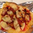 子供大好き♡トースターで余りご飯ピザ‼