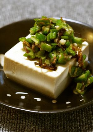 ご飯に♪冷奴に♪塩昆布&おかか&オクラ-レシピのメイン写真