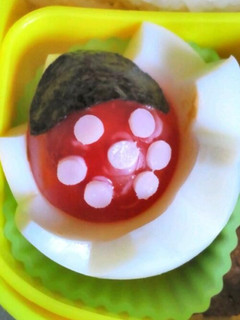 てんとう虫キャラ弁-レシピのメイン写真