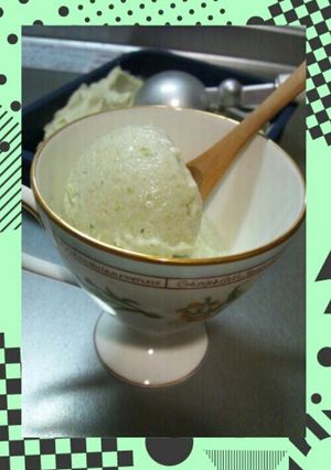 ブロッコリーのアイスクリーム-レシピのメイン写真