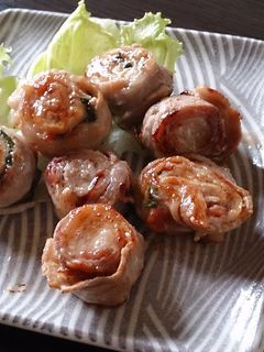 豚バラの梅みそ巻き-レシピのメイン写真