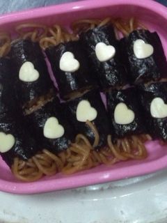 焼きソバ弁当-レシピのメイン写真