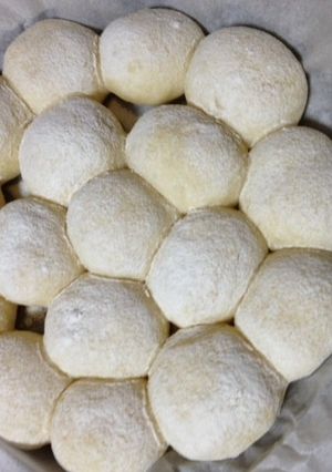 HB★白パンでちぎりパン★マーガリン使用-レシピのメイン写真