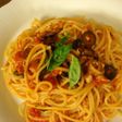 お手軽なのに?黒オリーブとツナのパスタ