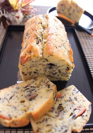 大豆とひじきのケーク・サレ-レシピのメイン写真