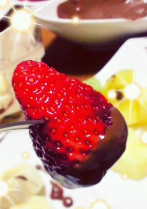 超簡単チョコフォンデュ☆朝食にも♪-レシピのメイン写真