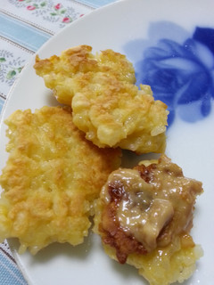 こねつけ!?残りご飯でカリっもちおやき-レシピのメイン写真