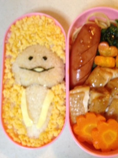 なめこキャラ弁・デコ弁チーズ使用ver-レシピのメイン写真
