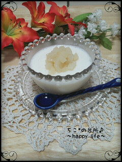 桃の缶詰めdeヨーグルトムース♪-レシピのメイン写真