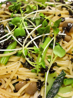 家にあるもので(余り野菜)簡単和風パスタ-レシピのメイン写真