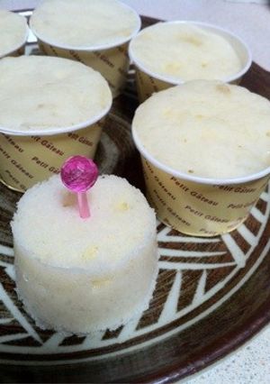 チチヤス蒸しパン（バナナ味）-レシピのメイン写真