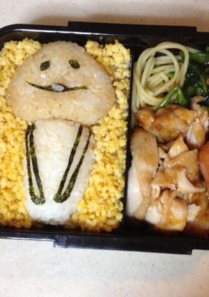 なめこキャラ弁・デコ弁チーズ不使用ver-レシピのメイン写真