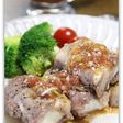 お豆腐の肉巻き*梅ねぎタレ