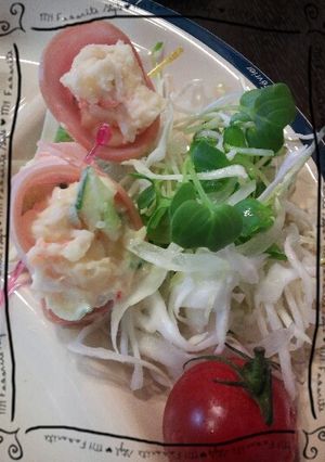 ☆ポテサラハム巻き☆-レシピのメイン写真