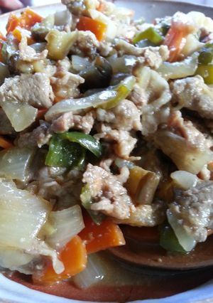 茄子と豚肉の味噌炒め-レシピのメイン写真