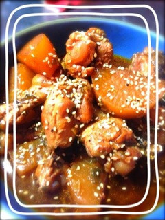 圧力鍋で簡単♬韓国風旨旨手羽大根♬-レシピのメイン写真