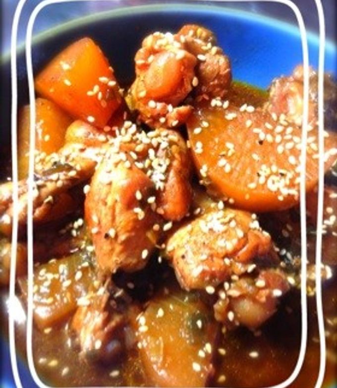 圧力鍋で簡単♬韓国風旨旨手羽大根♬ by 年美ママ 【クックパッド