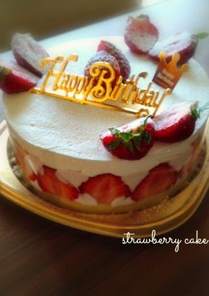 いちごのムース-レシピのメイン写真