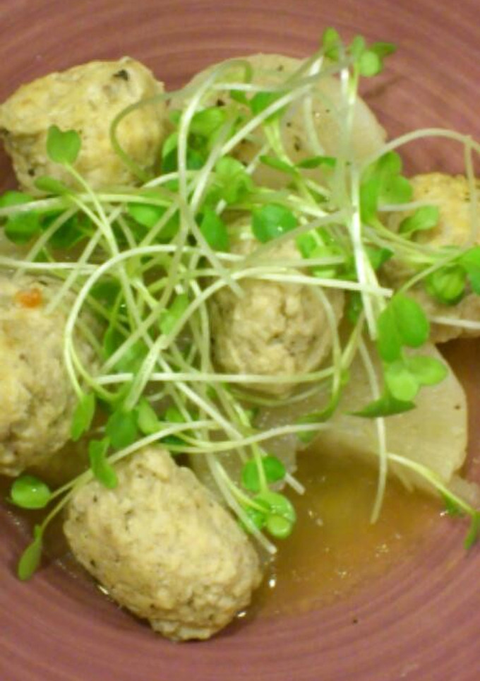あっさり☆鶏つくねと大根のコンソメ煮-レシピのメイン写真