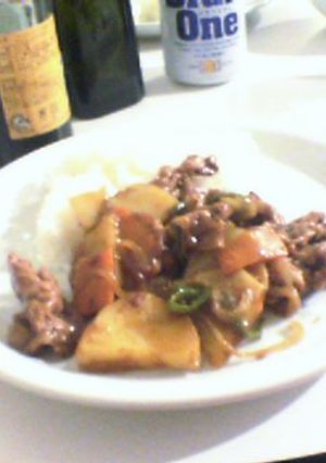 豚肉とジャガイモカレー風味　Pork and Potato with Curry Sause-レシピのメイン写真